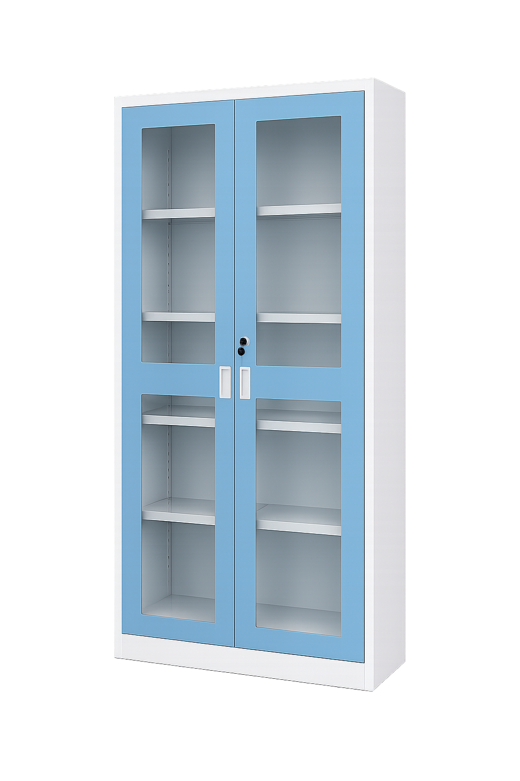 Glass Door Library Almirah